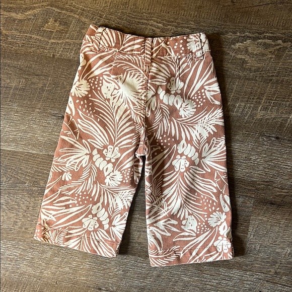 Cotton On Brown Tropical Print Toddler Pants - Picture 4 of 4